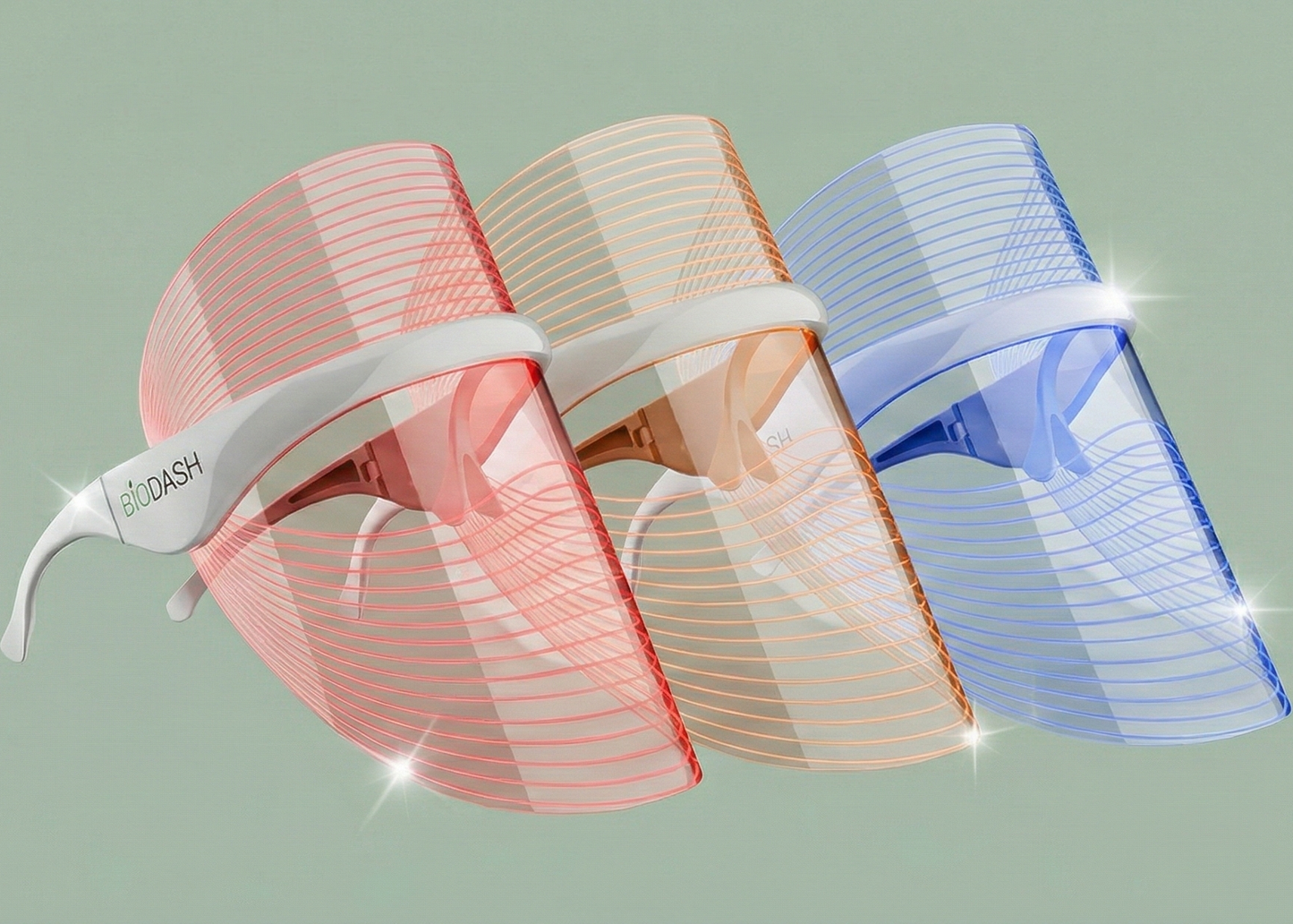BioDash 3-Wavelength LED Rejuvenation Mask | Designed in California